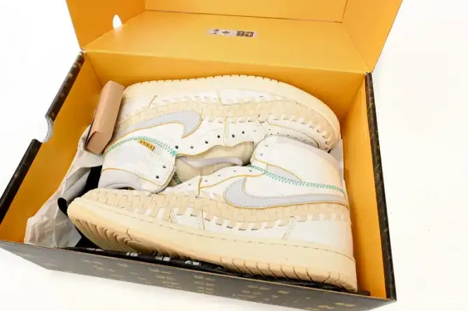 Rep Husky High Jordan SP 1 Beauty Supply FD2565-100 Sail OG Bephie's Union Woven Retro 0418